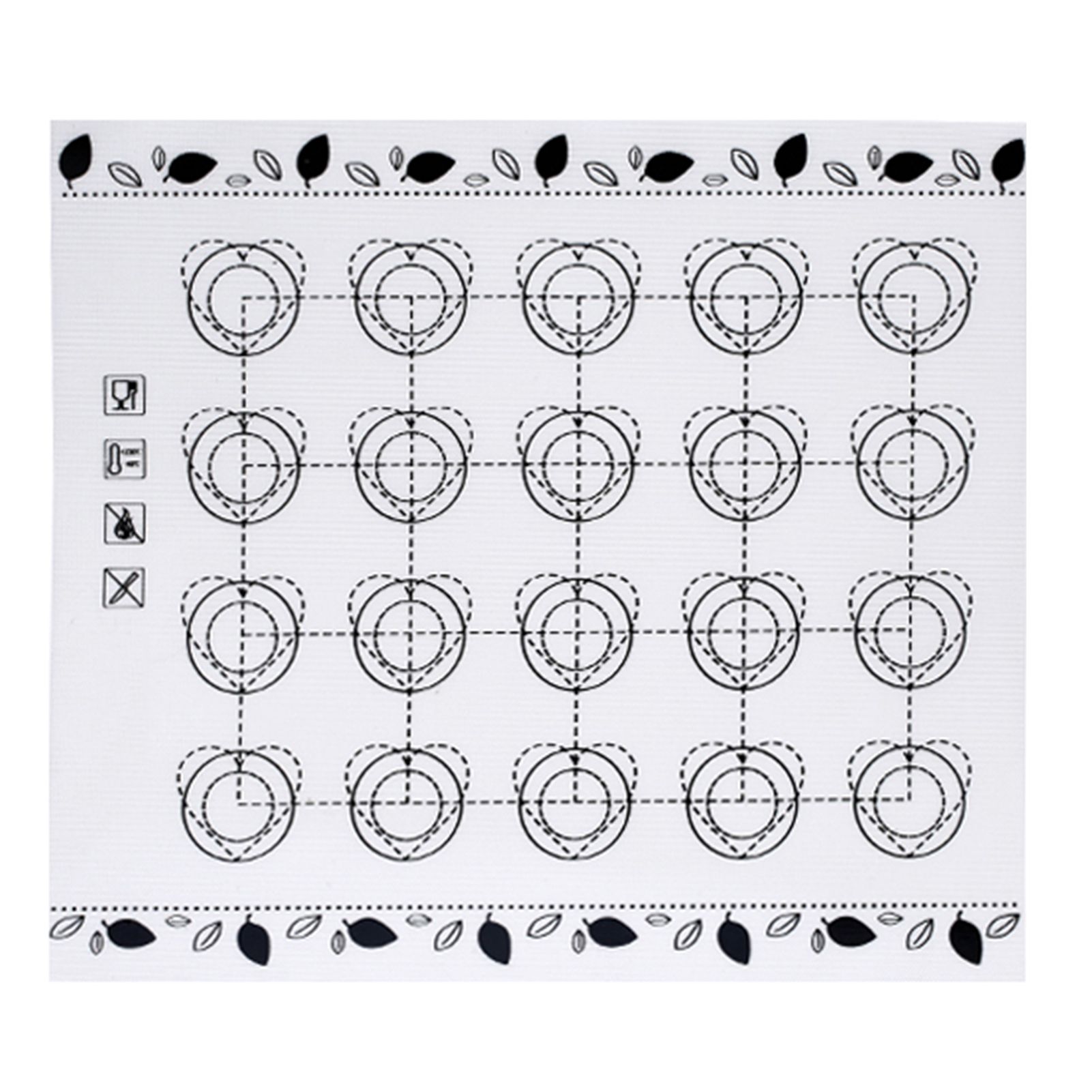 Baking Pad Grease-proof crowave Oven Non-slip Baking Mat