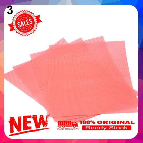 4 Pcs Anti-fouling Cushion Freezer Pad Kitchen Refrigerator Mat