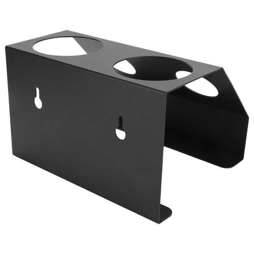 Soda Bottle Draining Pad Rack 2 Holes Water Bottles Drainer Stand with kitchen accessory
