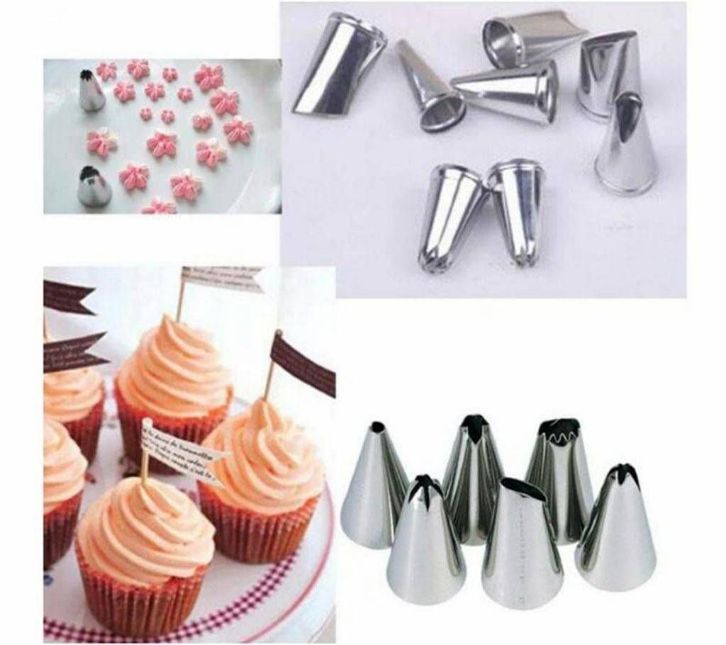 Cake decoration tool- 6 pieces 