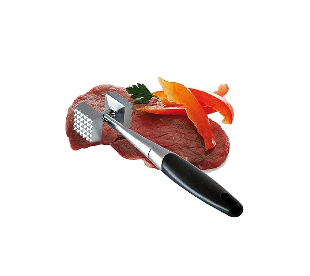 Meat Tenderizer Hammer - Silver