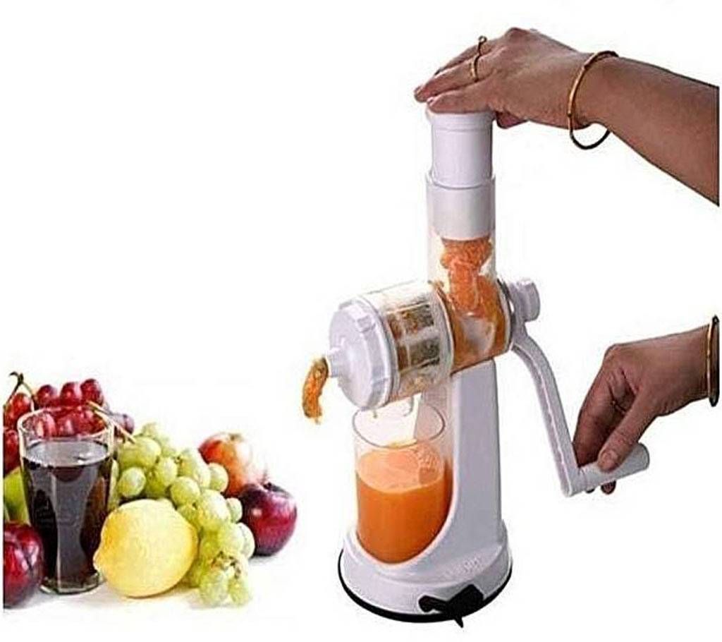 Manual Hand Juice Maker - White