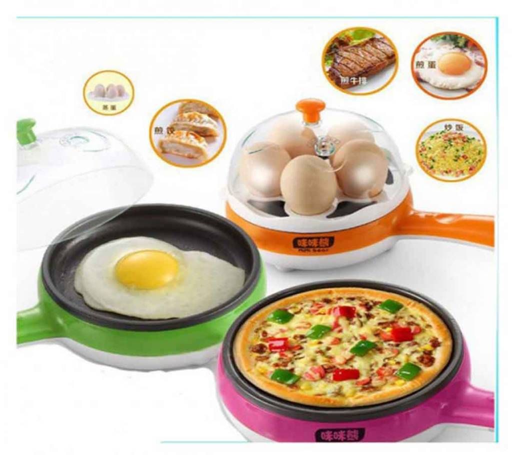 EGG BOILER AND FRY PAN