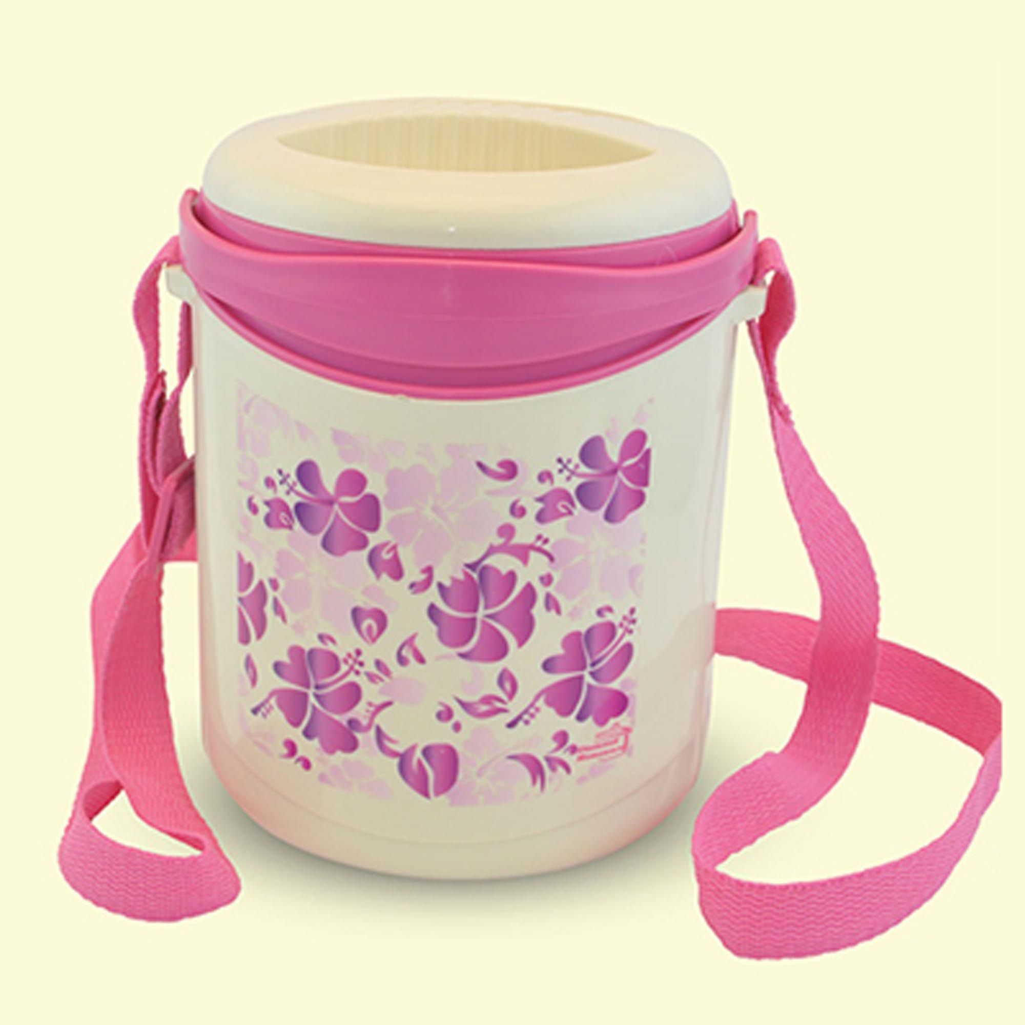 Hotpot 4 Bowl Layer Hot Tiffin Carrier Stelo, Diamond Hotpot, (Color-AOLP) Hotpot  Box