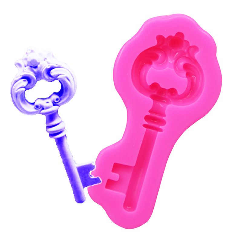 Keys Sugarcraft Cake Fondant Molds Chocolate Silicone Mould Cake Decoration Tool