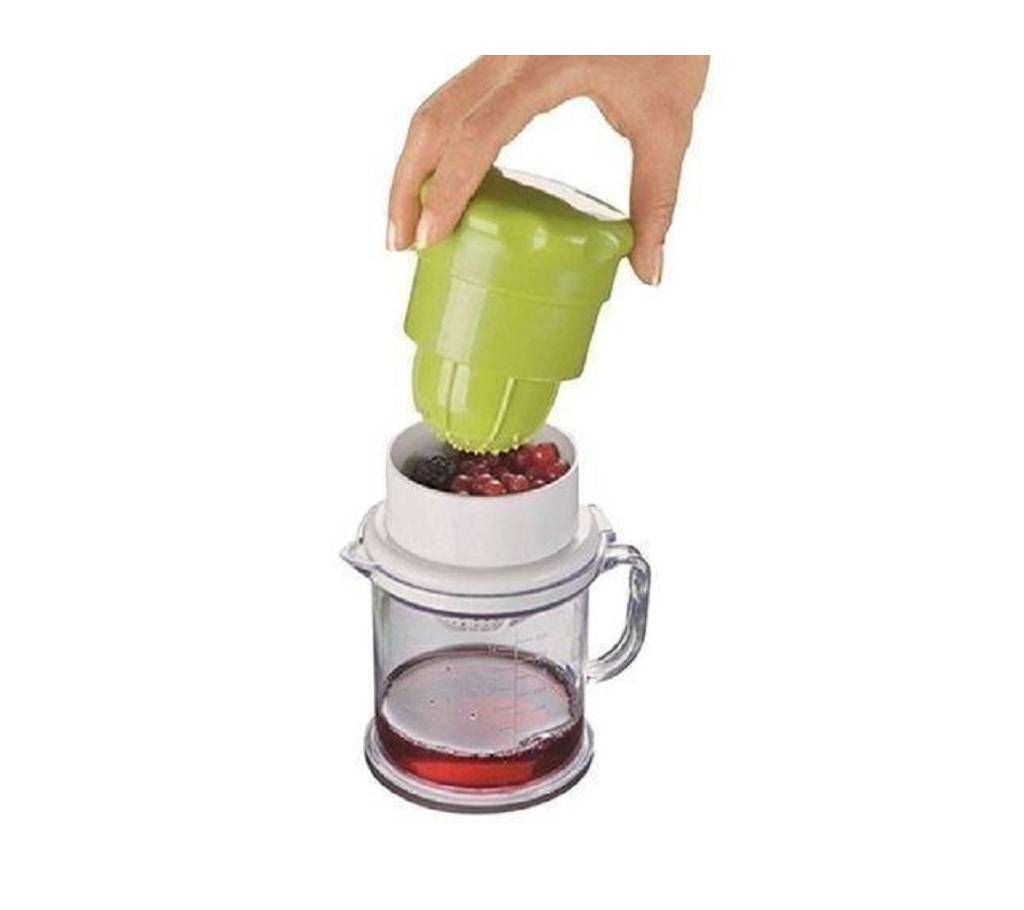 Manual Multi Purpose Juicer - Green and White