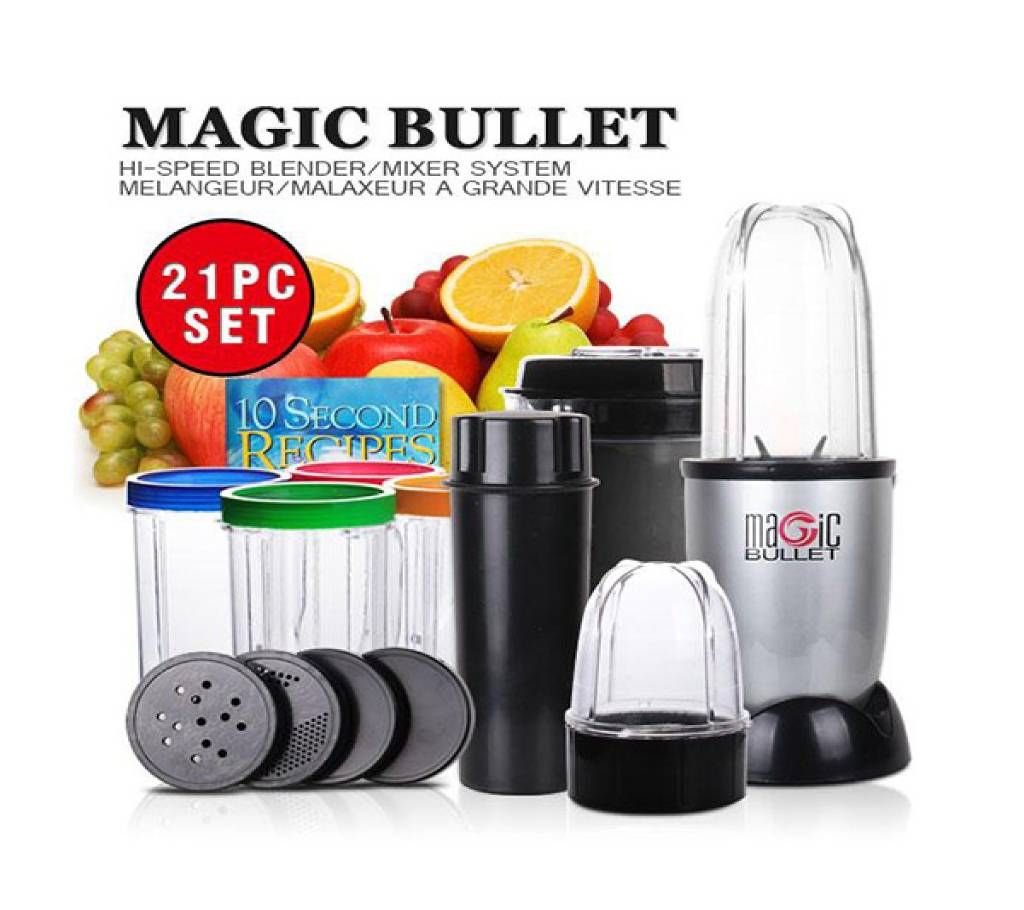 Magic bullet blender - 21 pleces