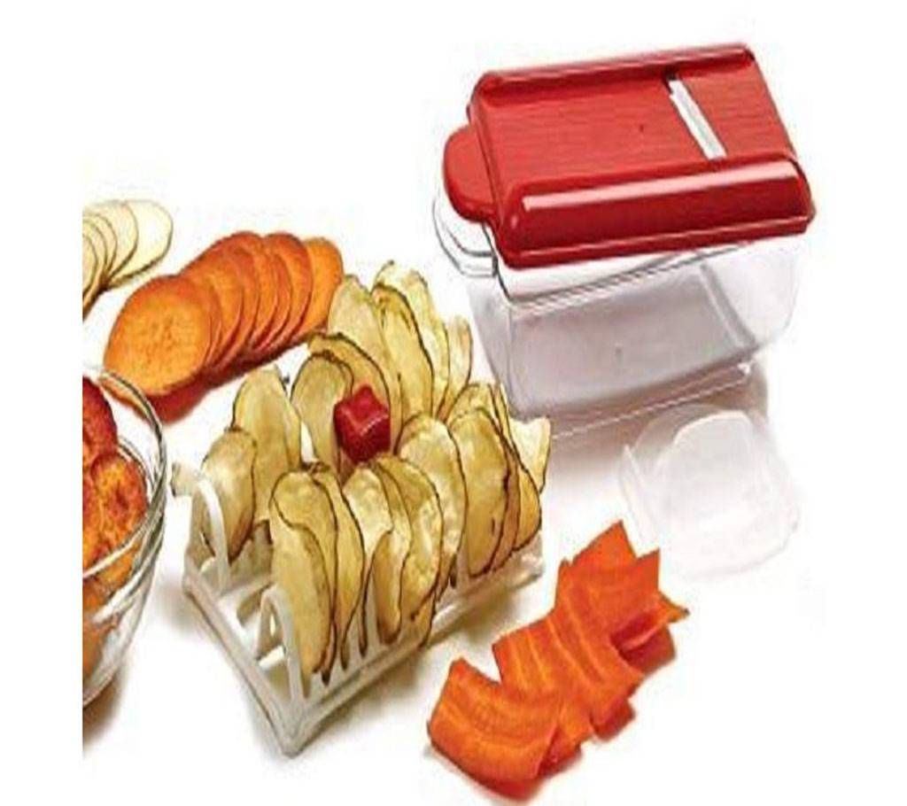 Microwave potato chip maker