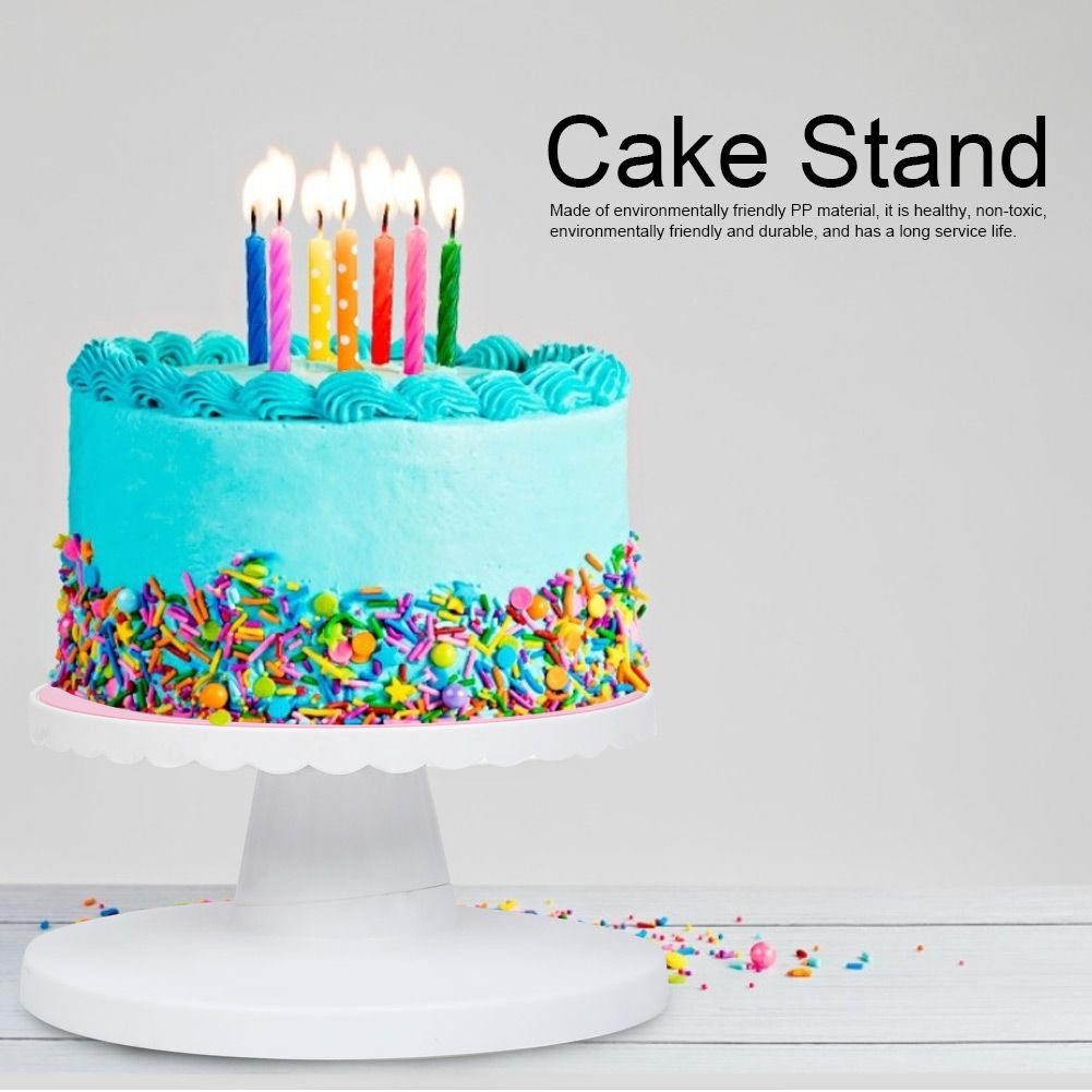 Cake Stand Turntable Rotating Base Anti-Skid Decorating Table DIY Kitchen Baking Tool