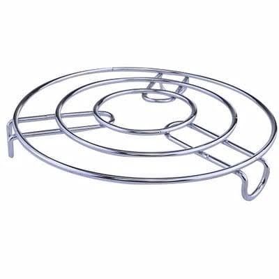 Stainless Steel Food Stand - Silver
