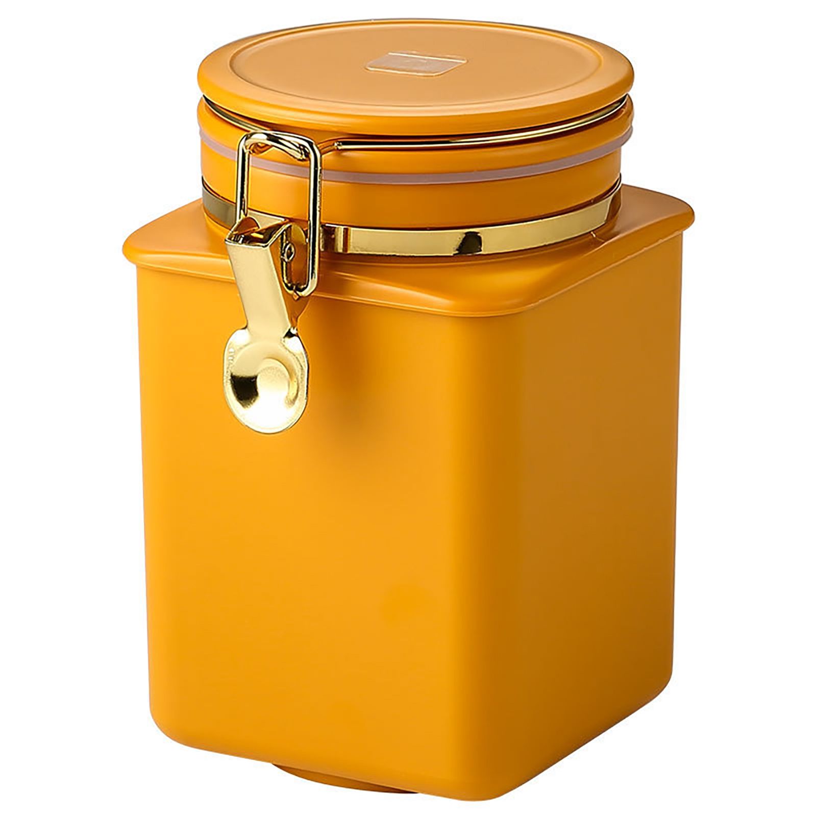 1.1L Food Storage Container Large Capacity Refillable Food Grade Strong Load-bearing Coffee Bean Jar Household Supplies