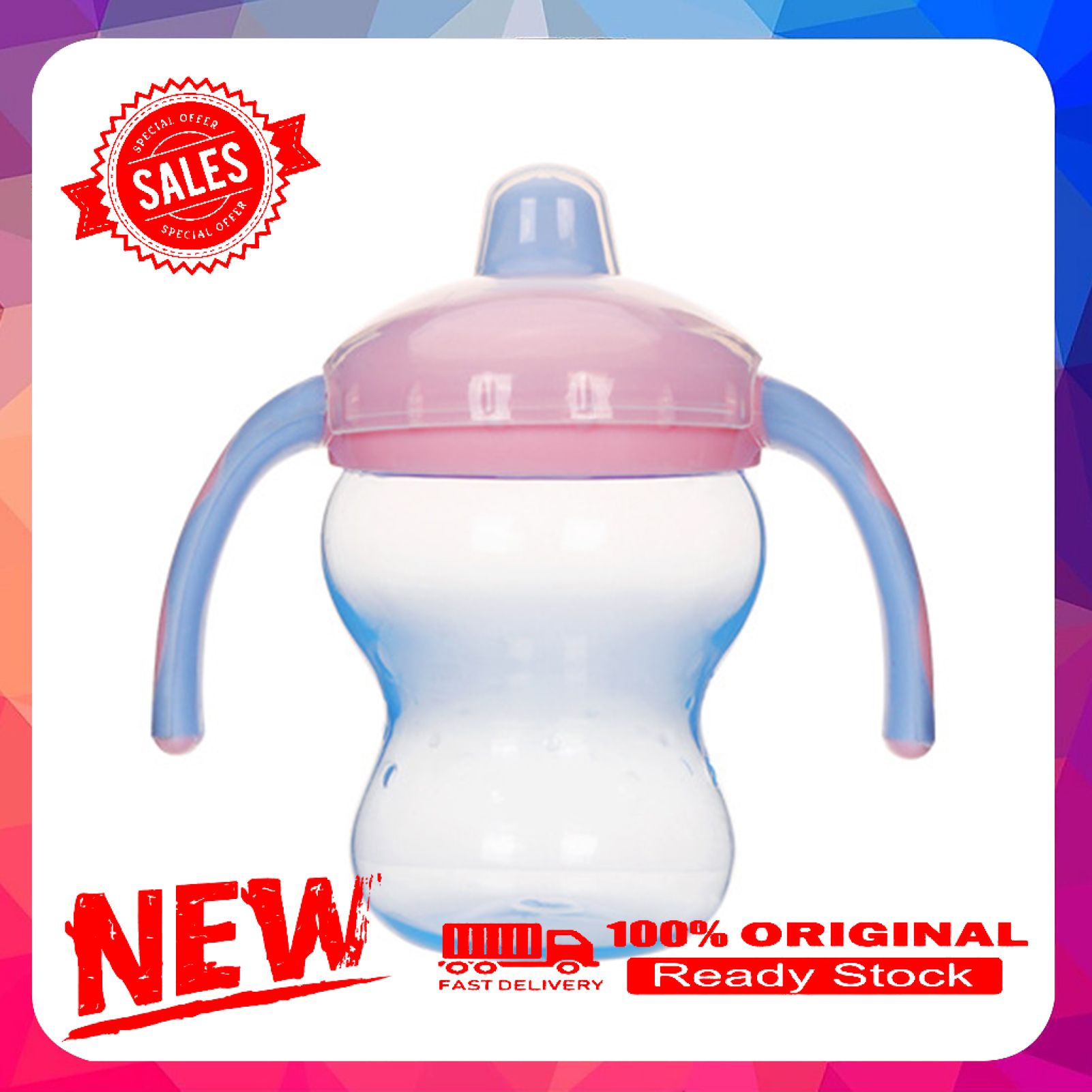 Baby Sippy Cup Good Sealing Performance Anti-choked Baby Care Baby Kids Learner Sippy Cup for Gift