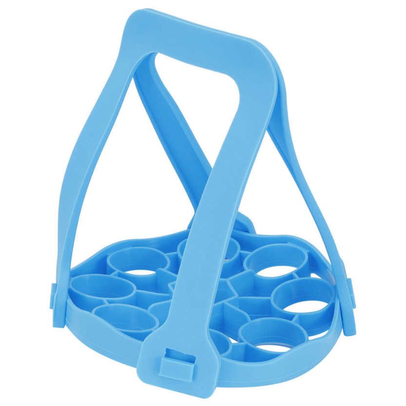 Limeng La Portable Steaming Basket Multifunctional Steamed Egg Holder Shelf Rack Kitchen Supplies