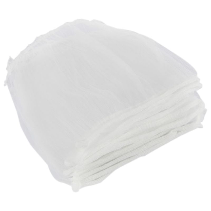Durable 100pcs Kitchen Sink Anti Clogging Garbage Bag Trash Vegetable Strainer Filter Mesh Disposable Drain Debris Filter Garbage Bag