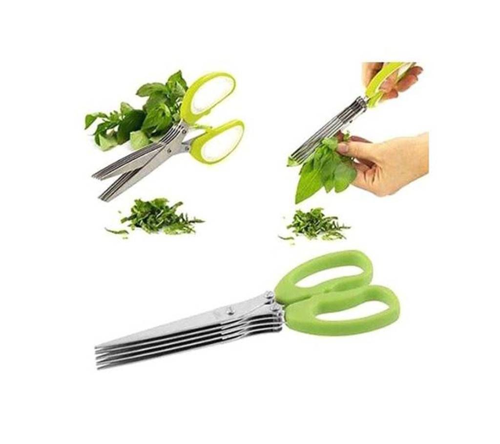 Blade Kitchen Scissors - Green