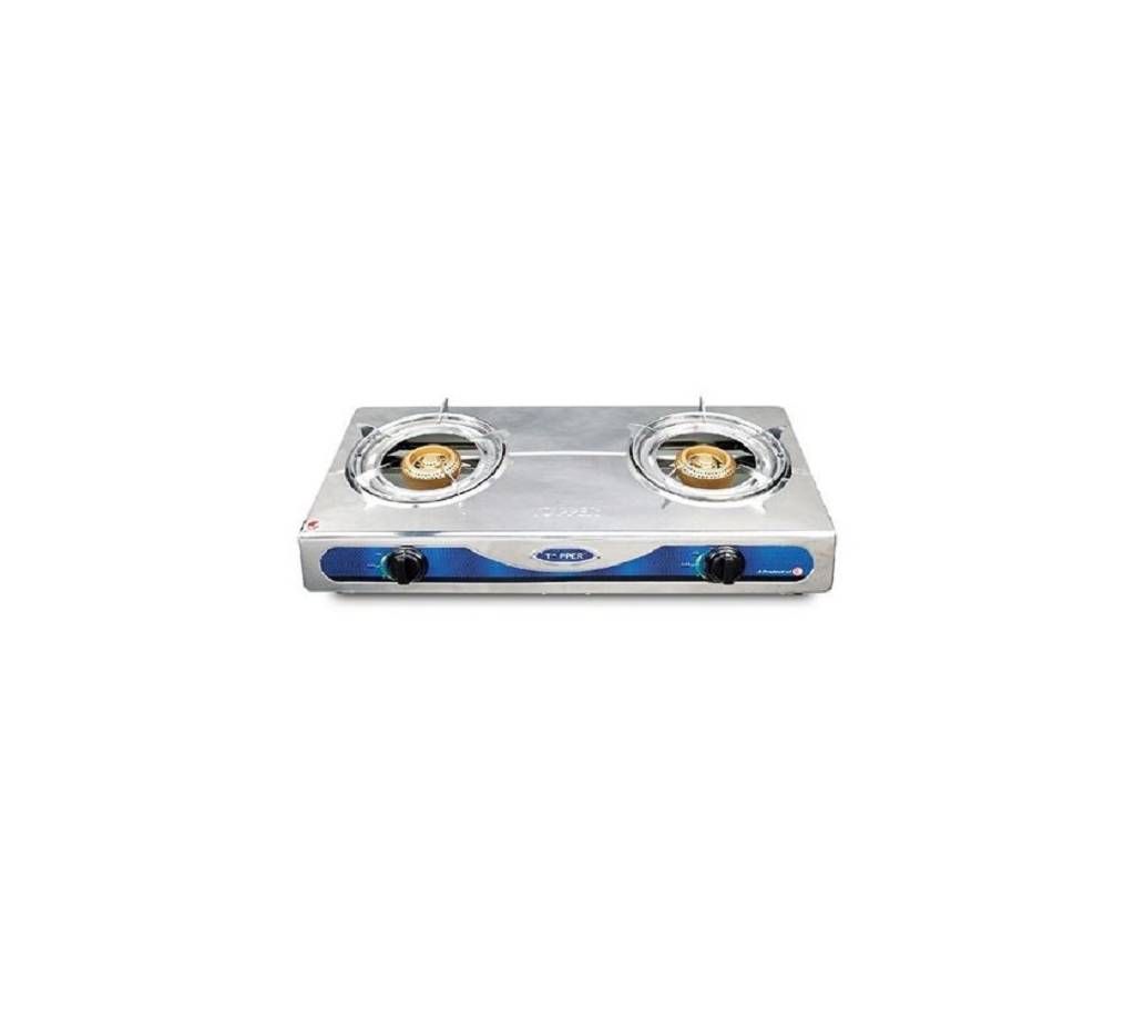 Double SS Auto Gas Stove NG A