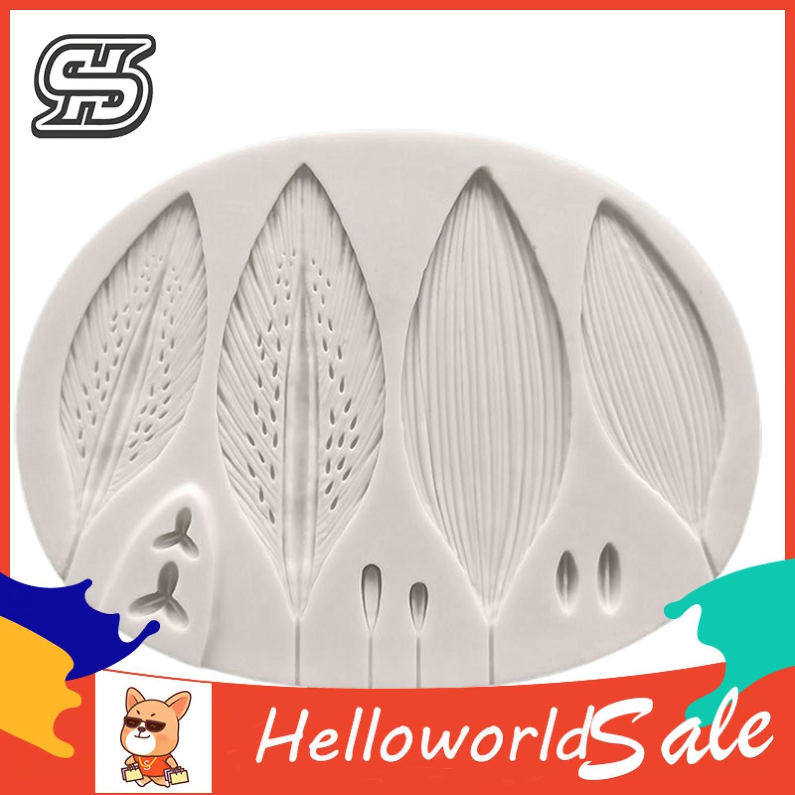 HelloWorld Pastry Mold Exquisite Shape High-Temperature Resistant Cake Pastry Mold Decor