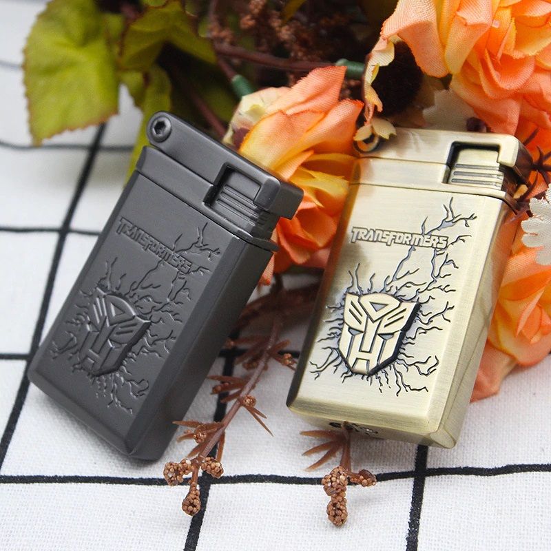 Bussiness Jet Transformer Lighter Metal Lighter Windproof