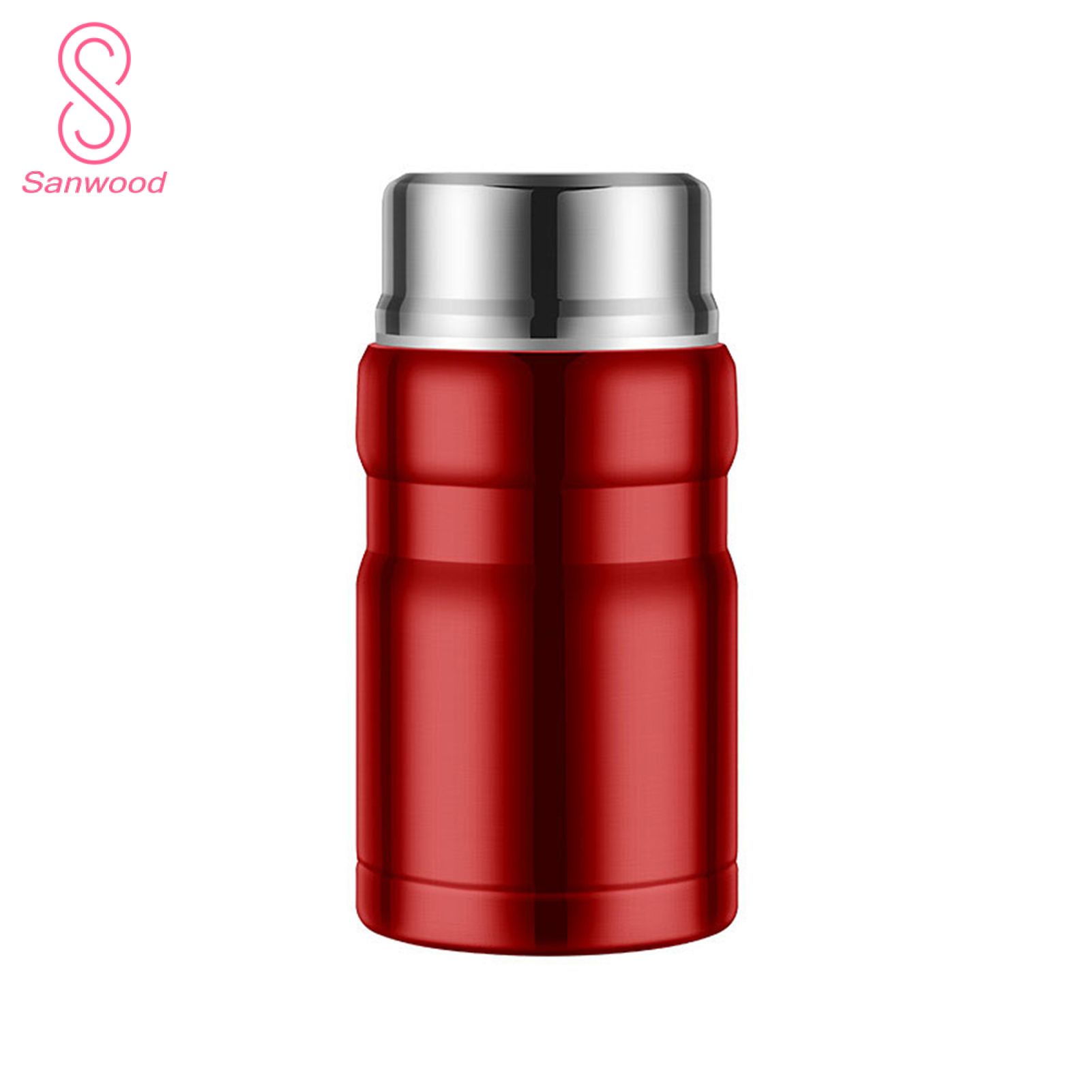 Stainless Steel Porridge Large Capacity Vacuum Flask Mug Portable Thermal Cup