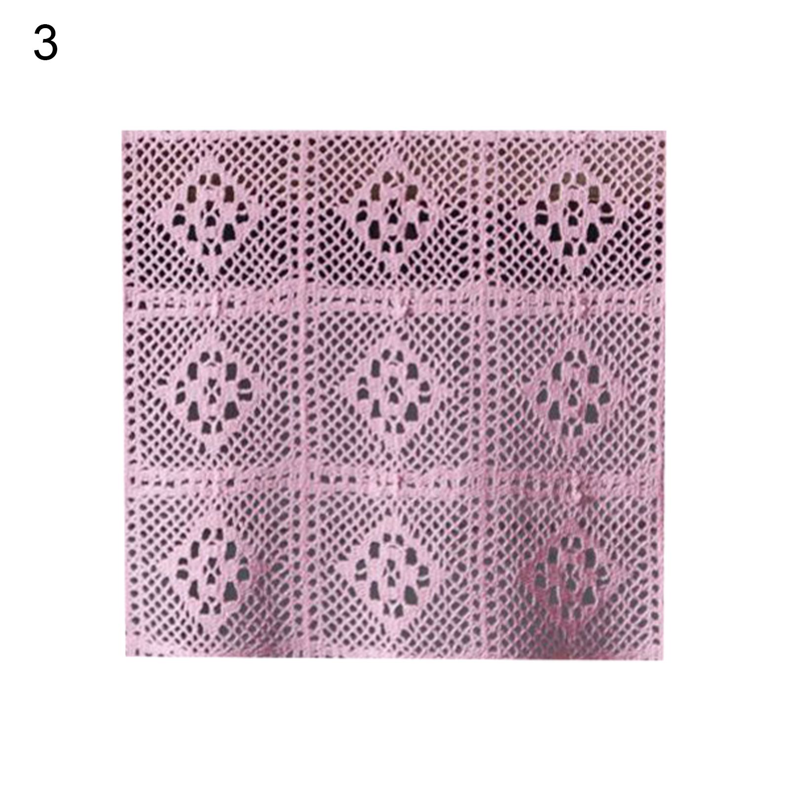 Washable Tablecloth Vintage Polyester Square Shape Table Cover Cloth for Kitchen