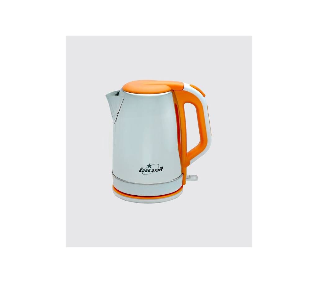 Electric Kettle ES-1.8 L (Orange & White)