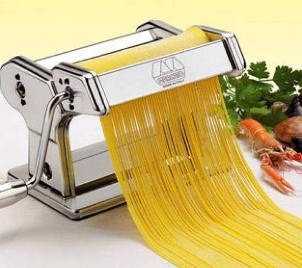 Hand Pressing Noodles and Pasta Maker