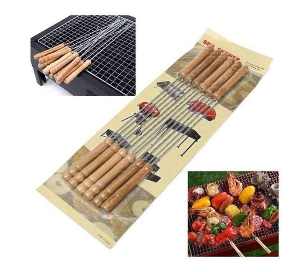 BBQ Grill Stick Set Of 12 Pieces