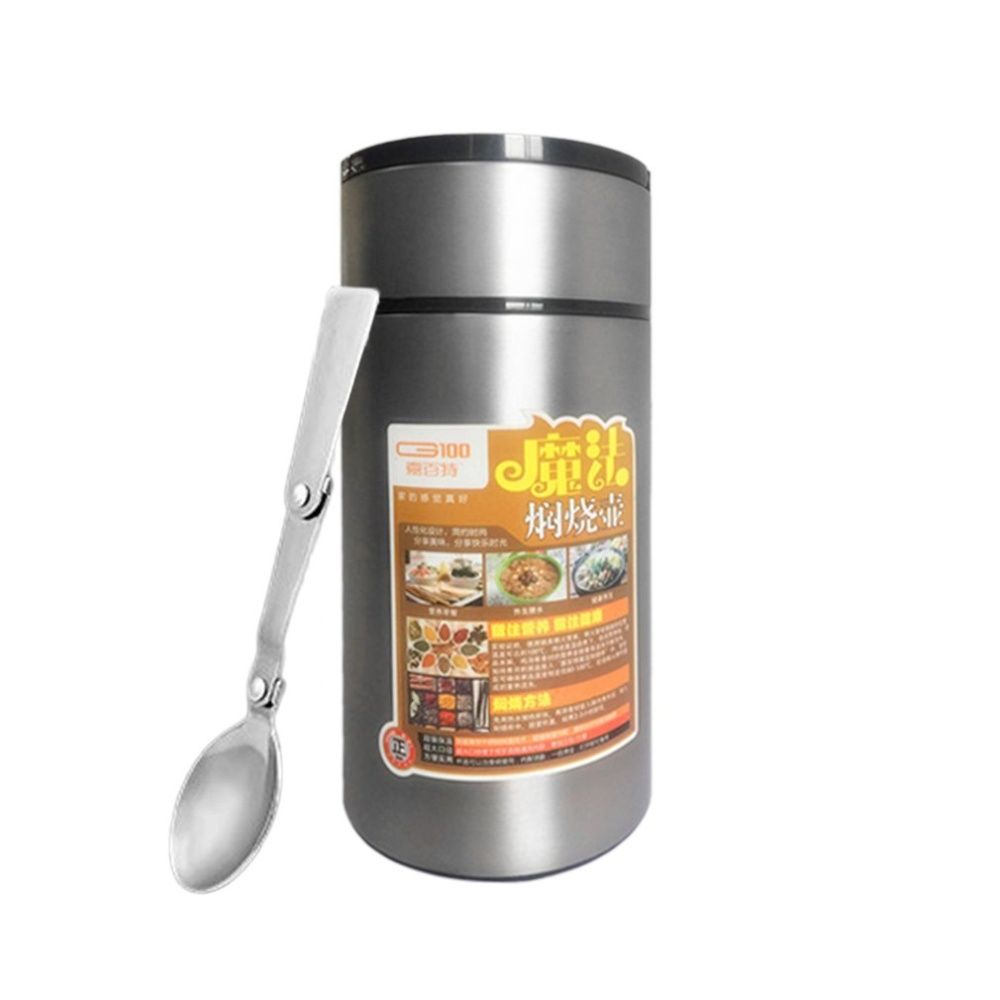 800Ml G100 Portable Stainless Steel Insulated Food Container Vacuum Lunch Box