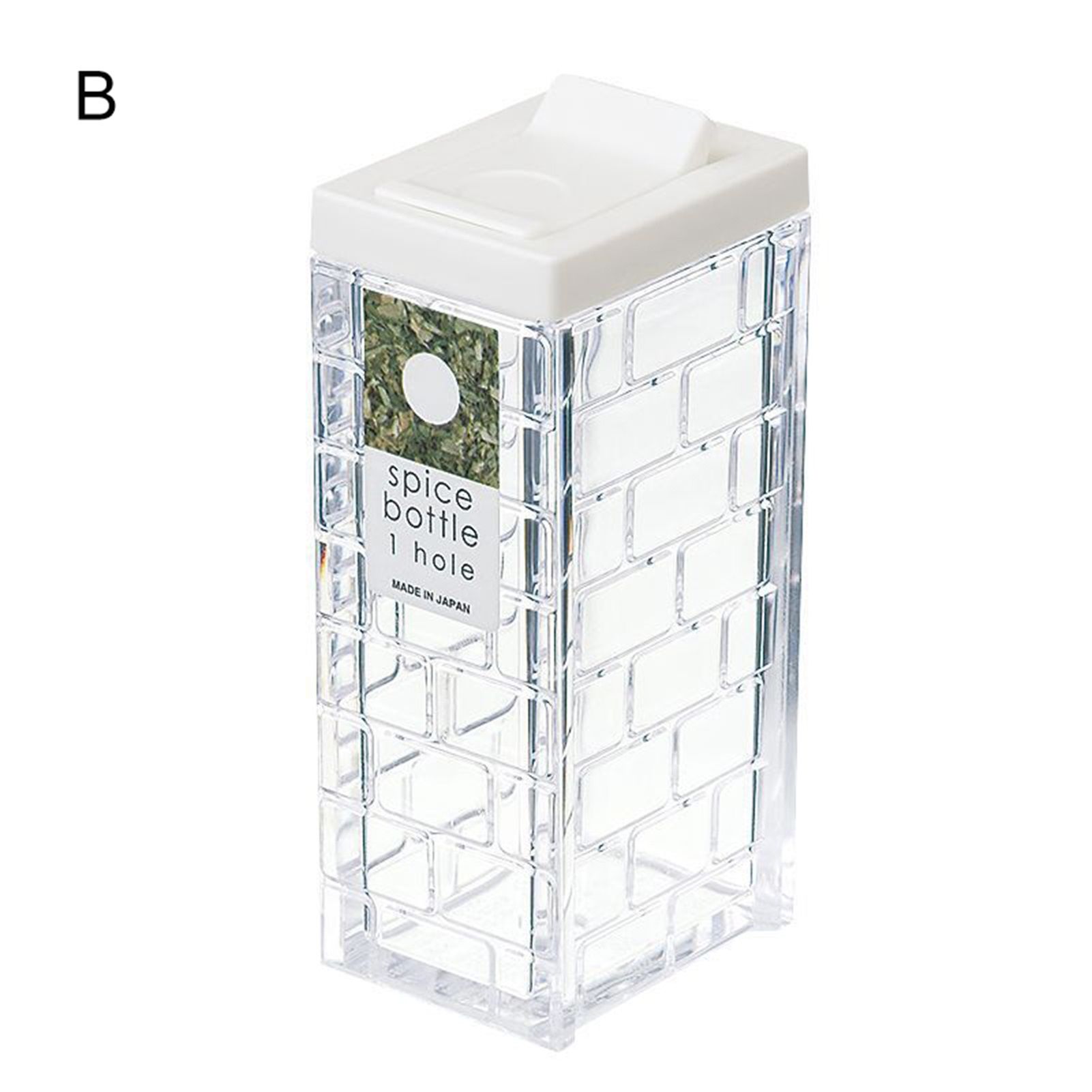 Seasoning Box Easy to Clean Clear Visible Seasoning Bottle