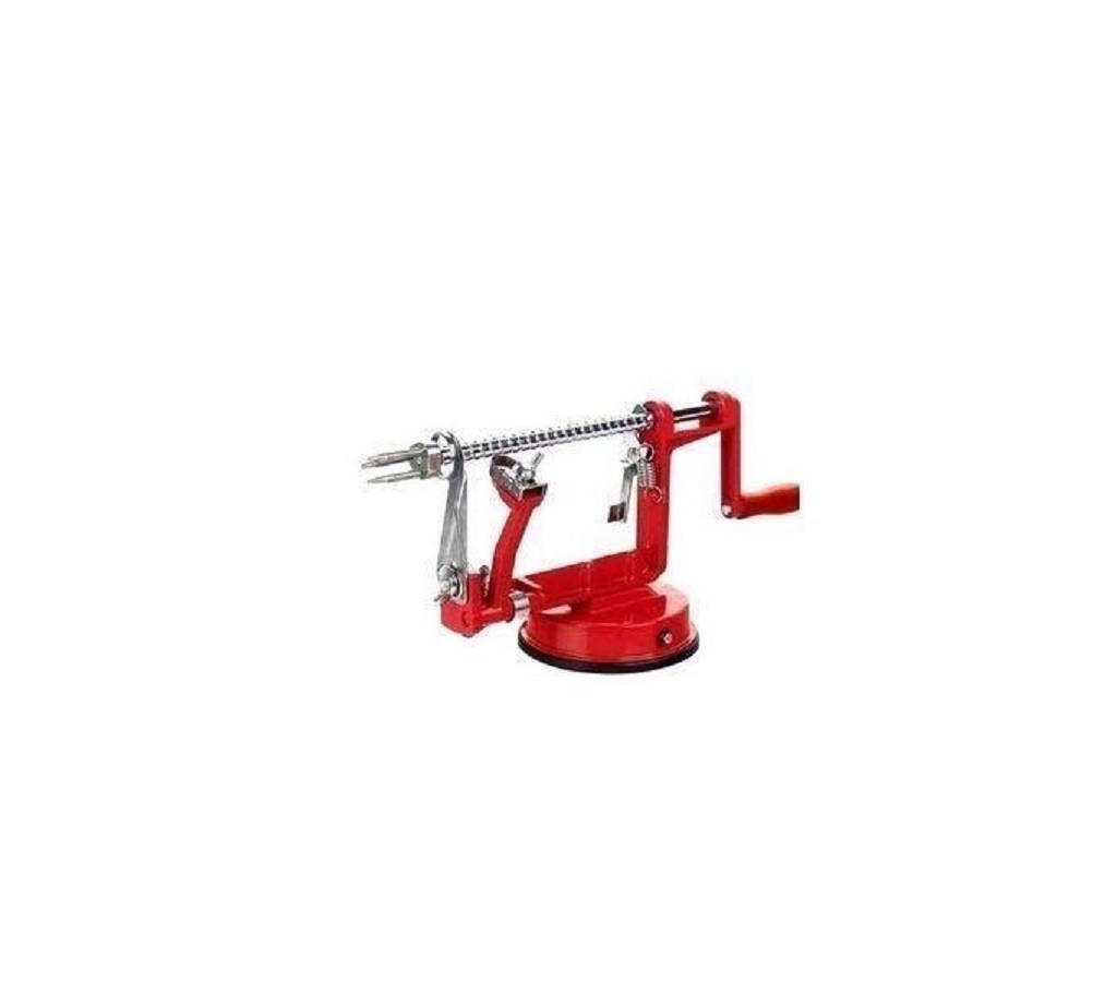 3 In 1 Apple Peeler Slicing Machine - Red
