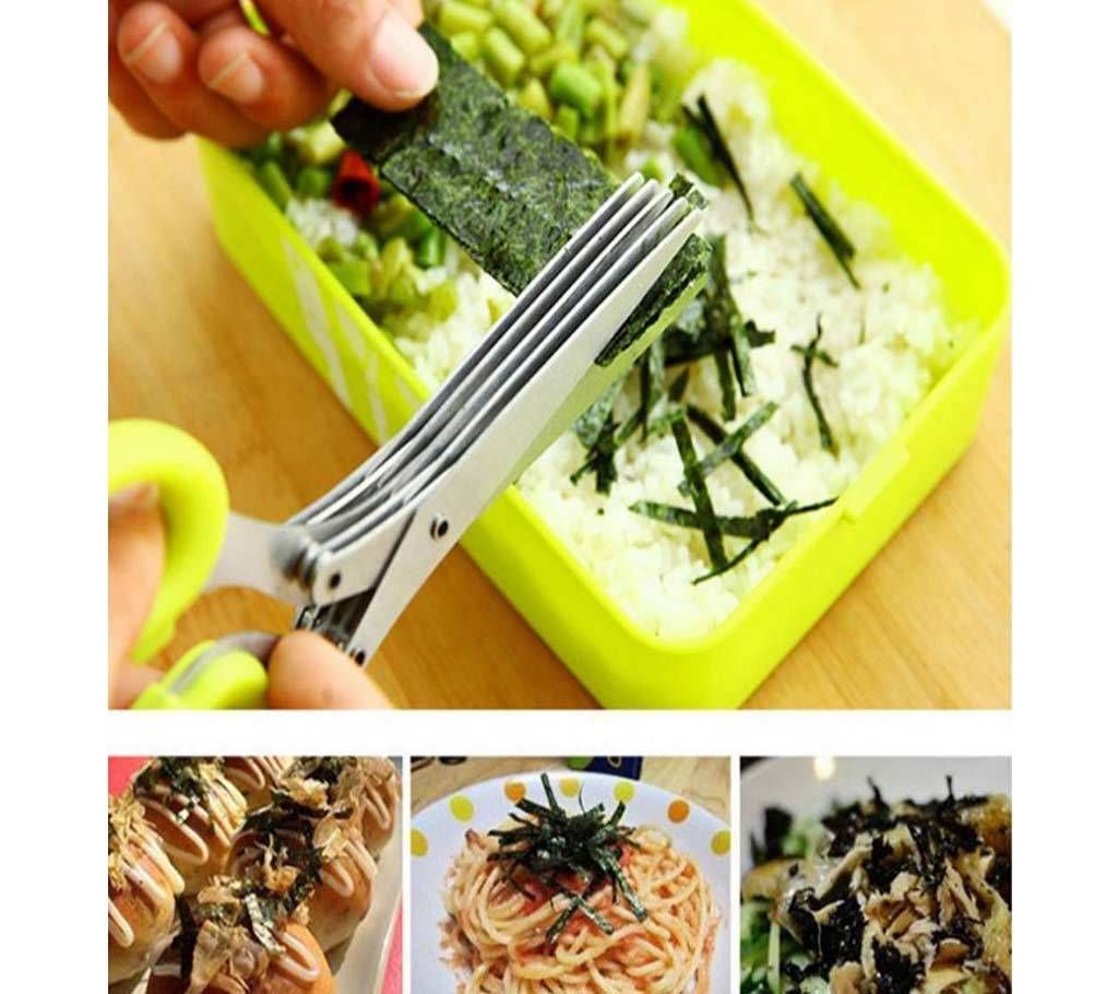 5 blades Vegetable Cutter kitchen scissors