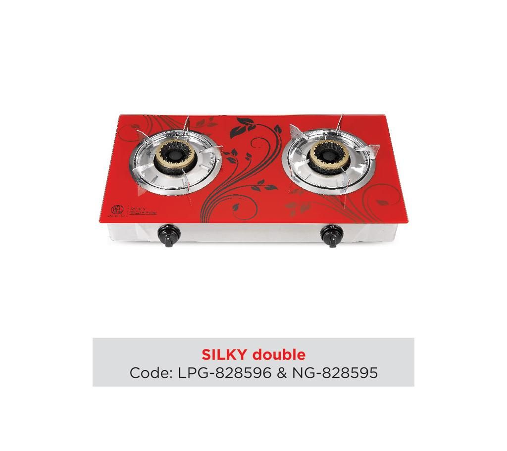 R.F.L SILKY  Double Auto Glass Gas stove