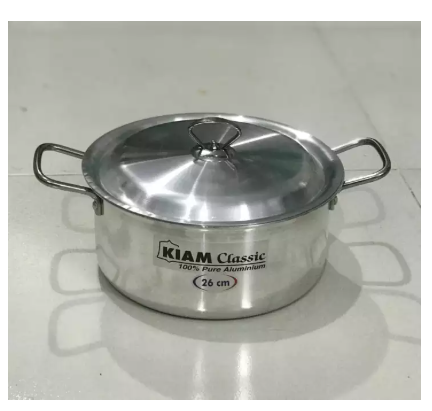 STOCK POT 26cm kiam classic aluminium stock pot