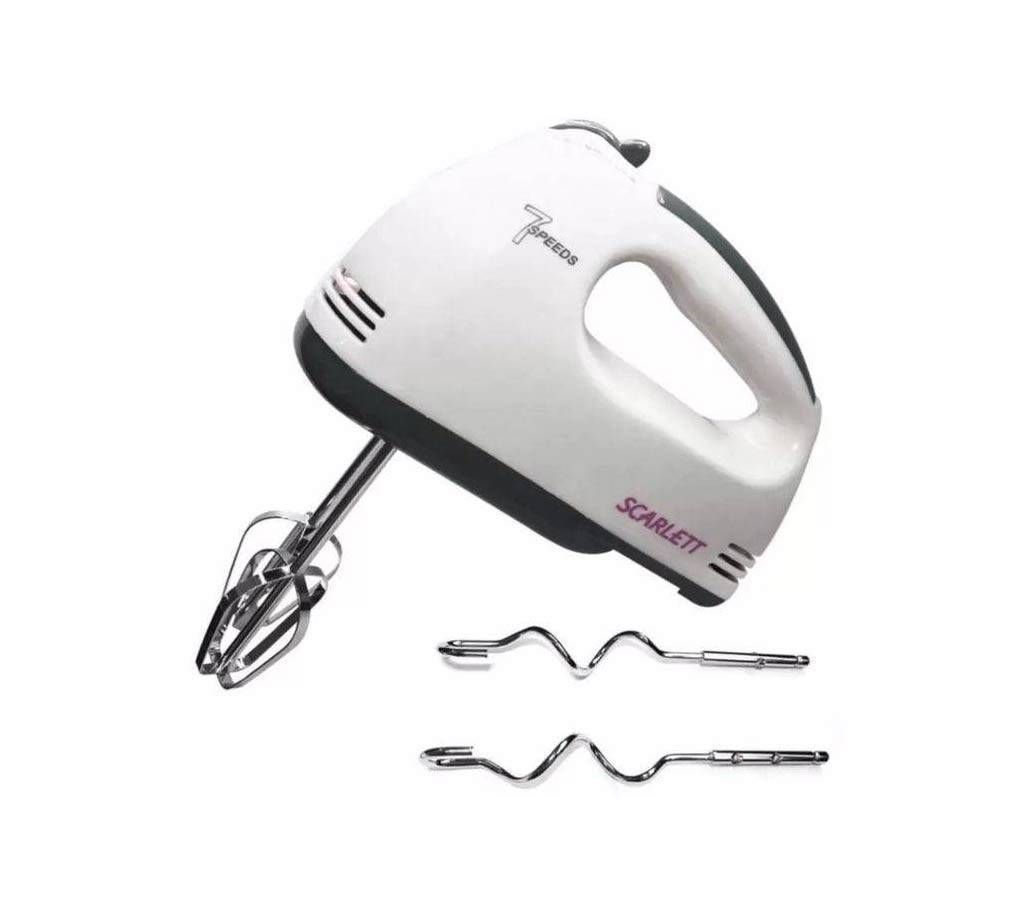 Multi-function Electric Hand Mixer - White