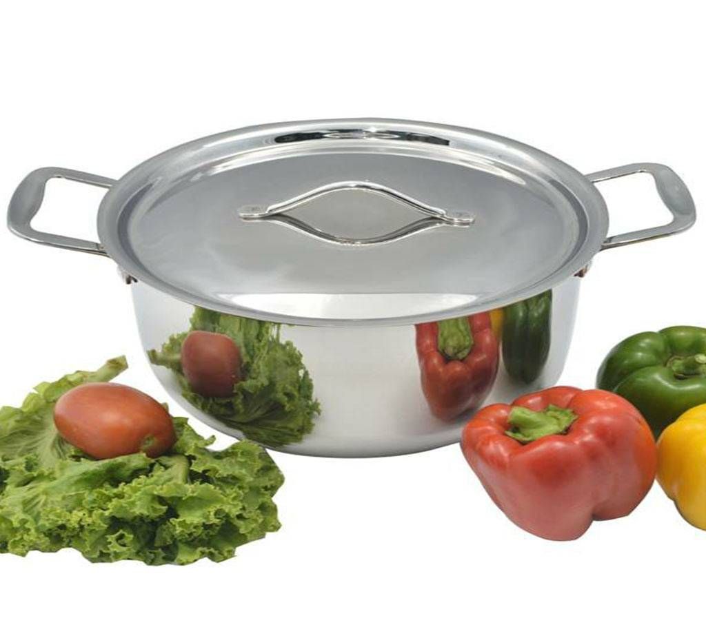 Queen Sauce Pot With SS Lid & Handle (24cm)