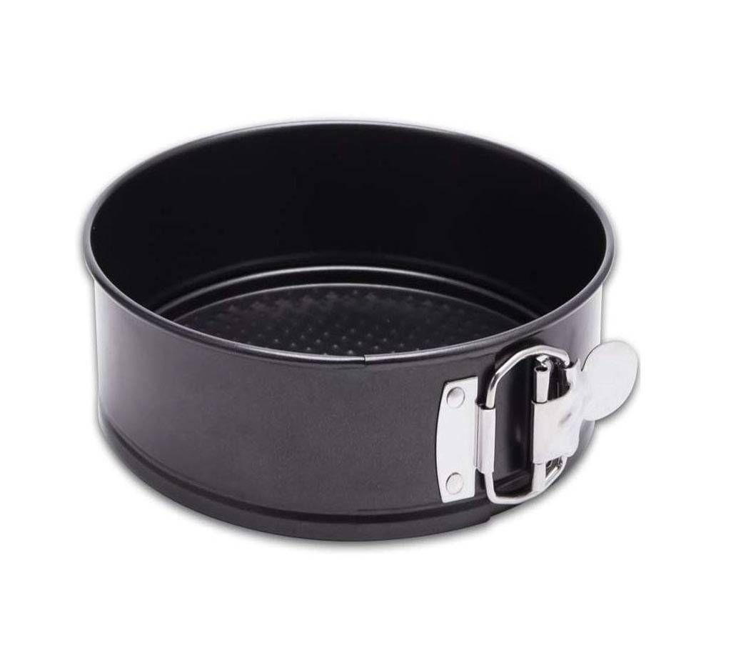 7 Inch Non Stick Cake Pan Bread Mold - Black