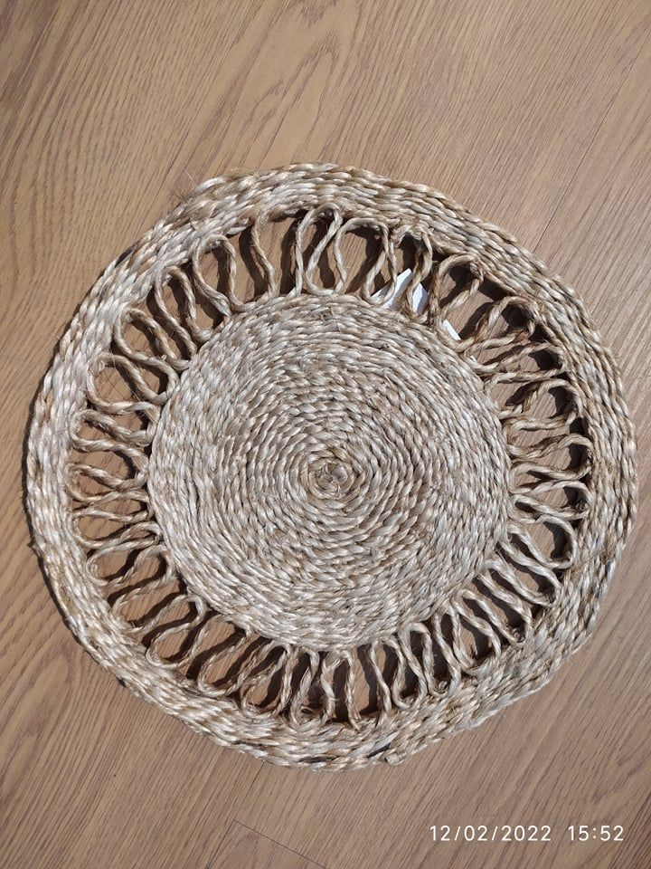 Round Jute Place Mat
