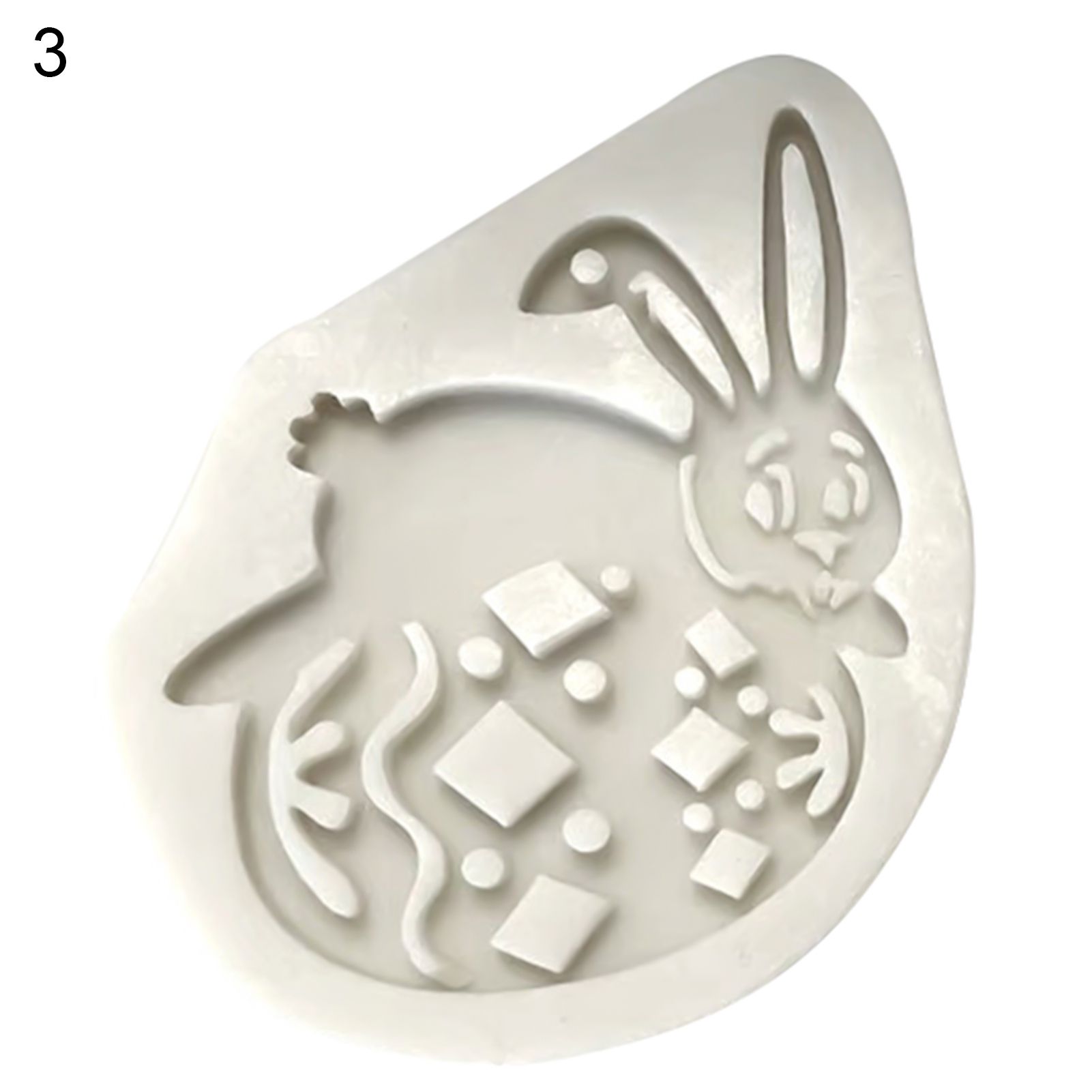 Dessert Mold Easter Style Eye-catching Food Grade Easy to Demold Biscuit Molds Baking Tools