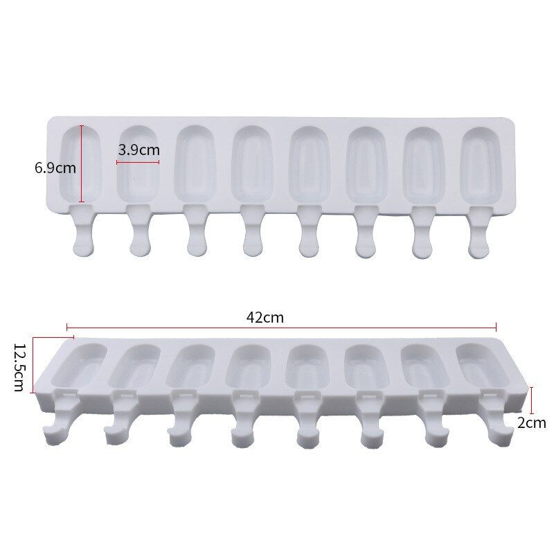 Silicone popsicle molds baking Mini Ice Cream mold Children Household Handmade DIY Dessert Popsicle Ice Grid