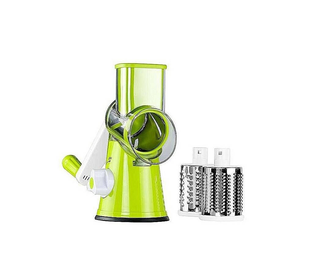 vegetable Cutter Round Mandoline Slicer - Green