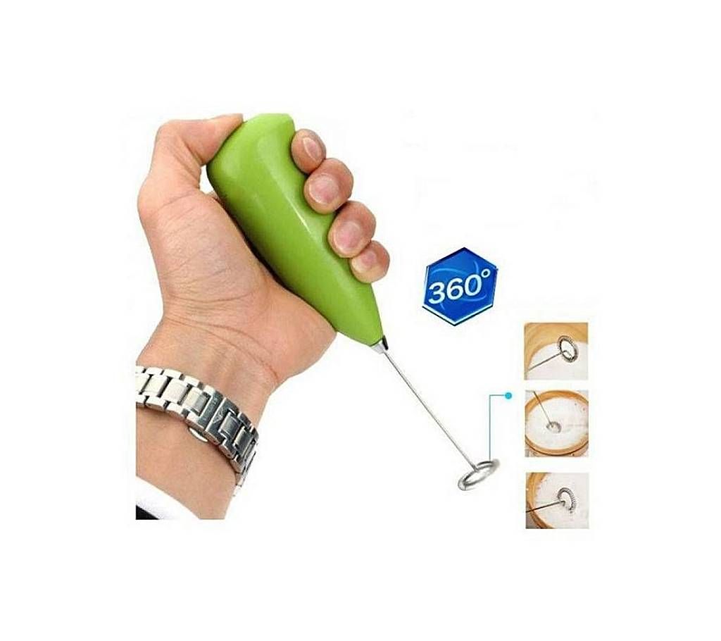 Drink Frother For Foamy Coffee - Green
