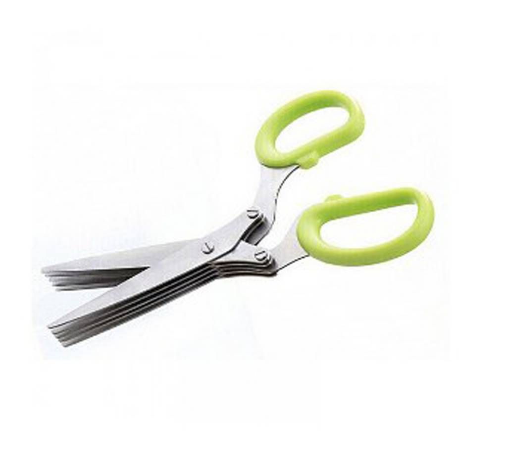 multi layer vegetable cutter scissor