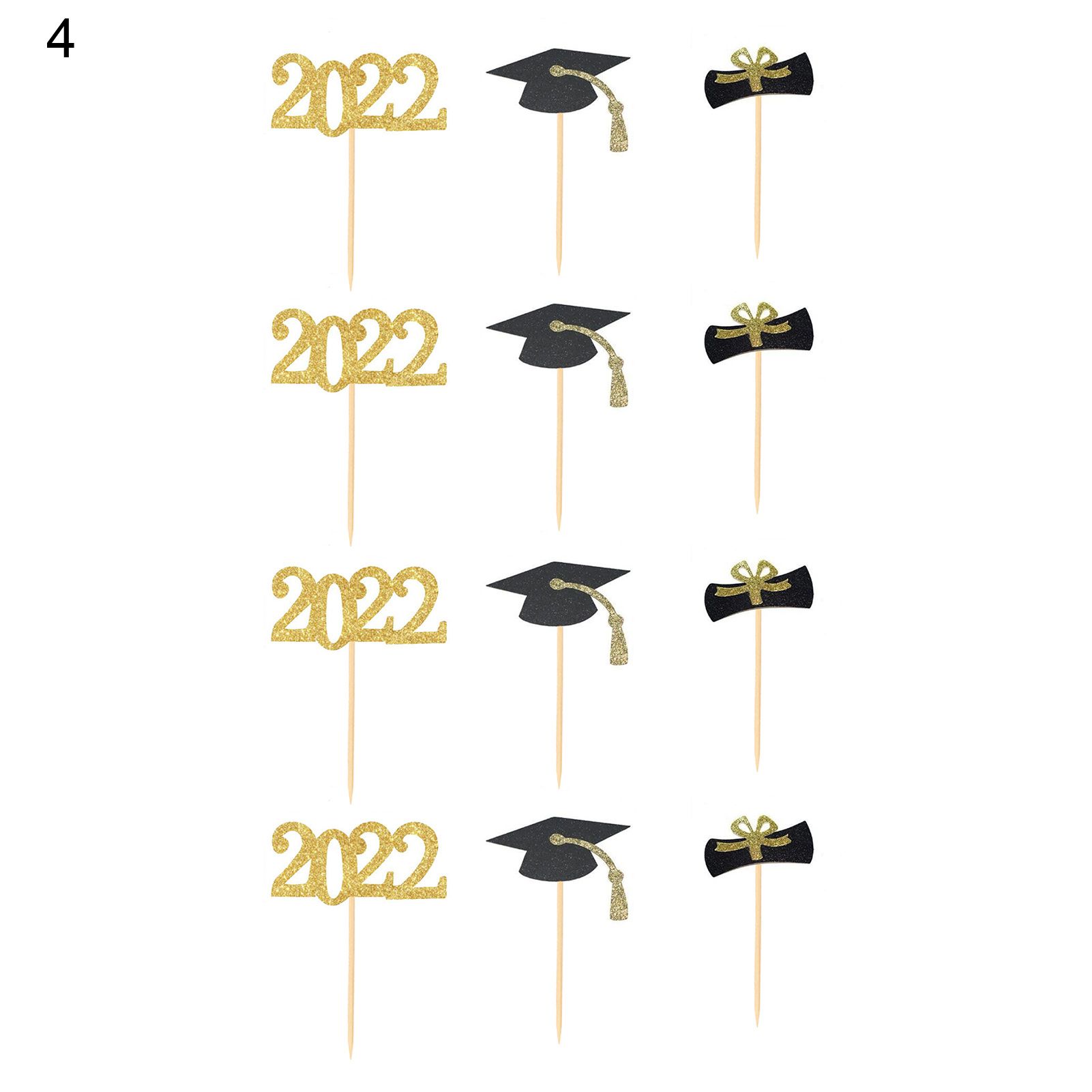 Cake Decor Good Cutting 2022 Universal Clear Pattern Cake Topper
