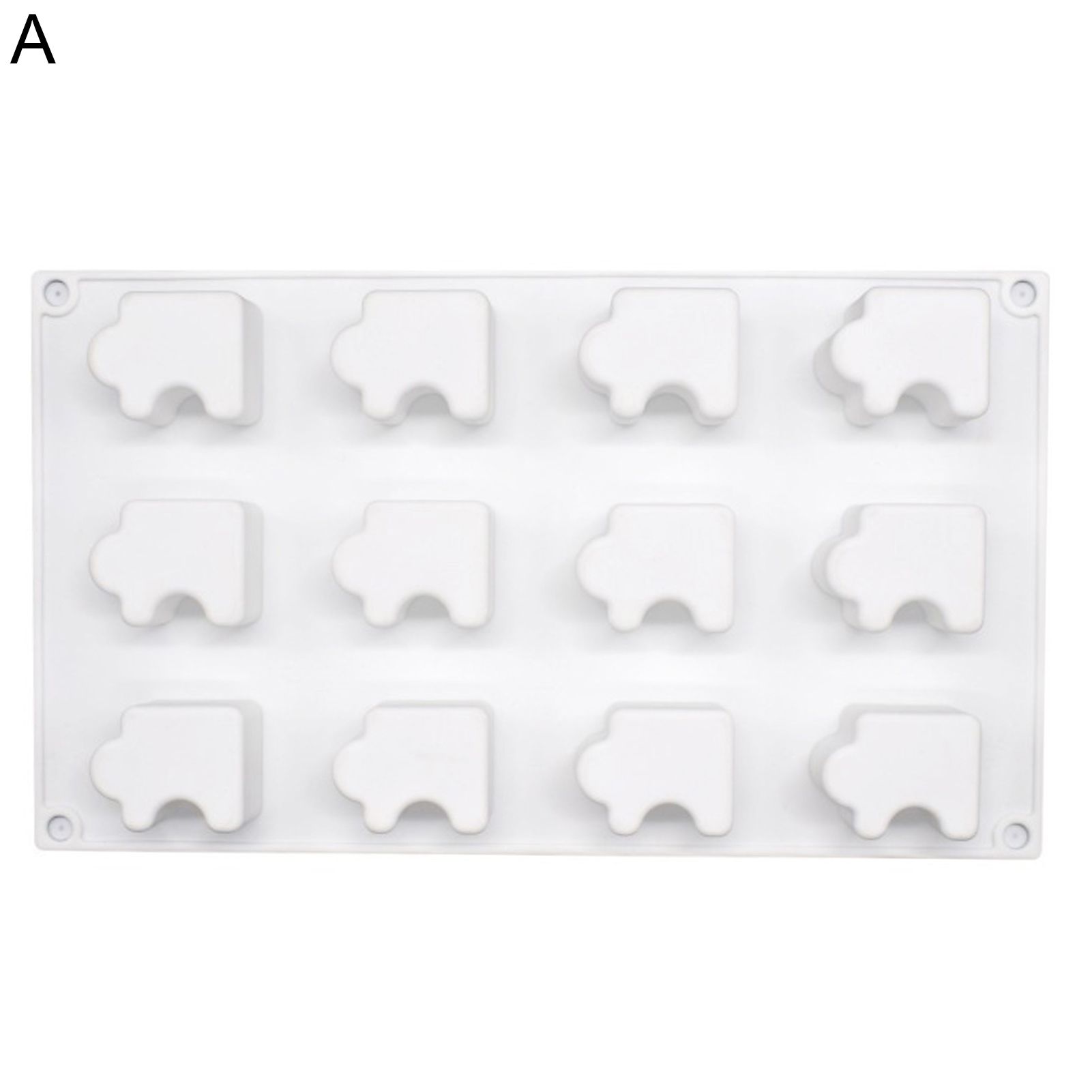 Ice Cube Mold Puzzle Design Silicone Chocolate Candy Cookie Mold