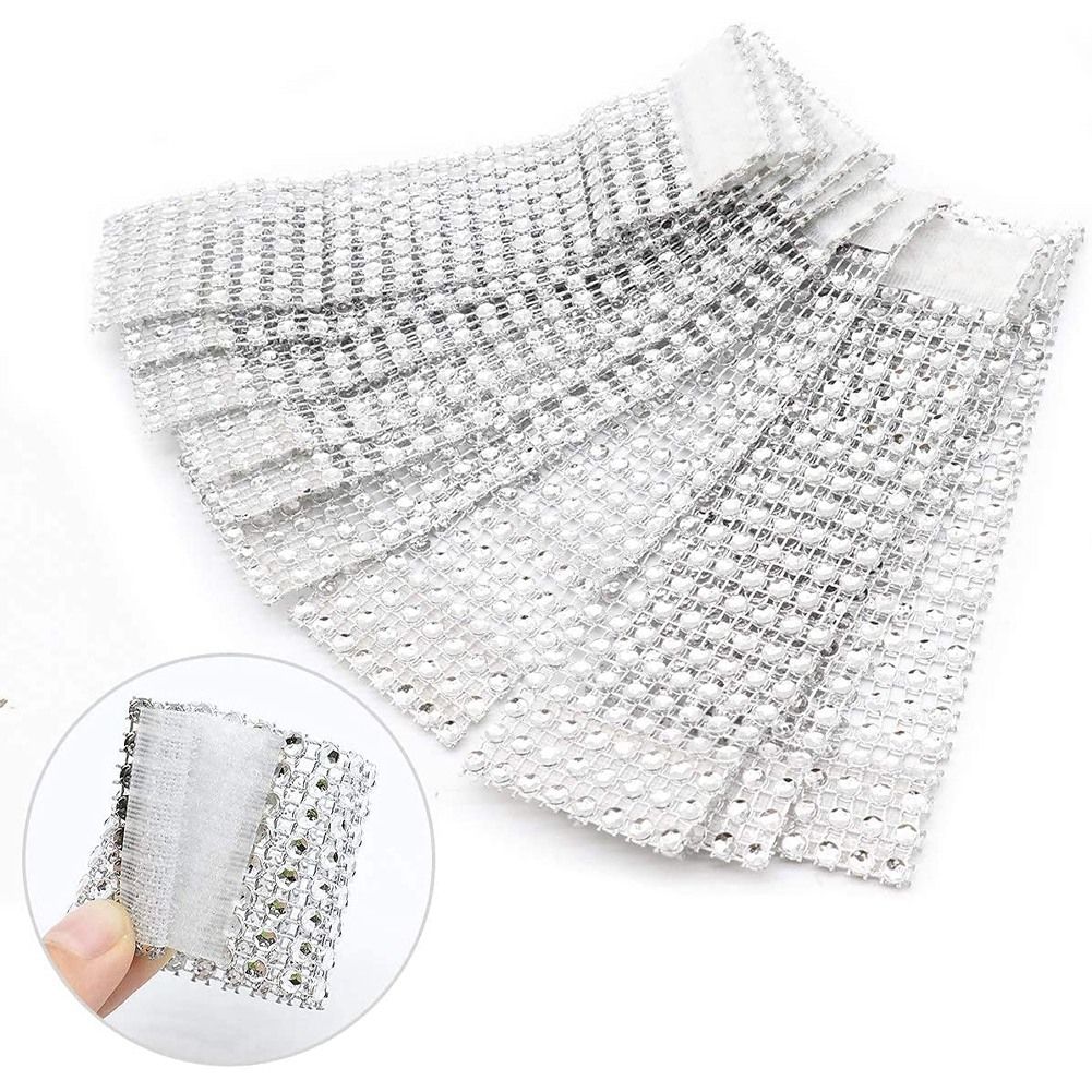 Napkin Ring Shiny Chair Bow Shiny Buckle Party Decoration Napkin Table Buckle Wedding Chair Buckle,