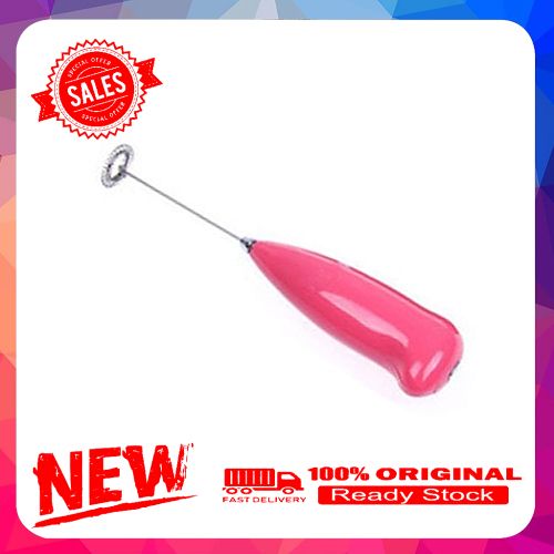 Automatic Mini Hand-Held Electric Stainless Steel Milk Frother Mixer Whisk