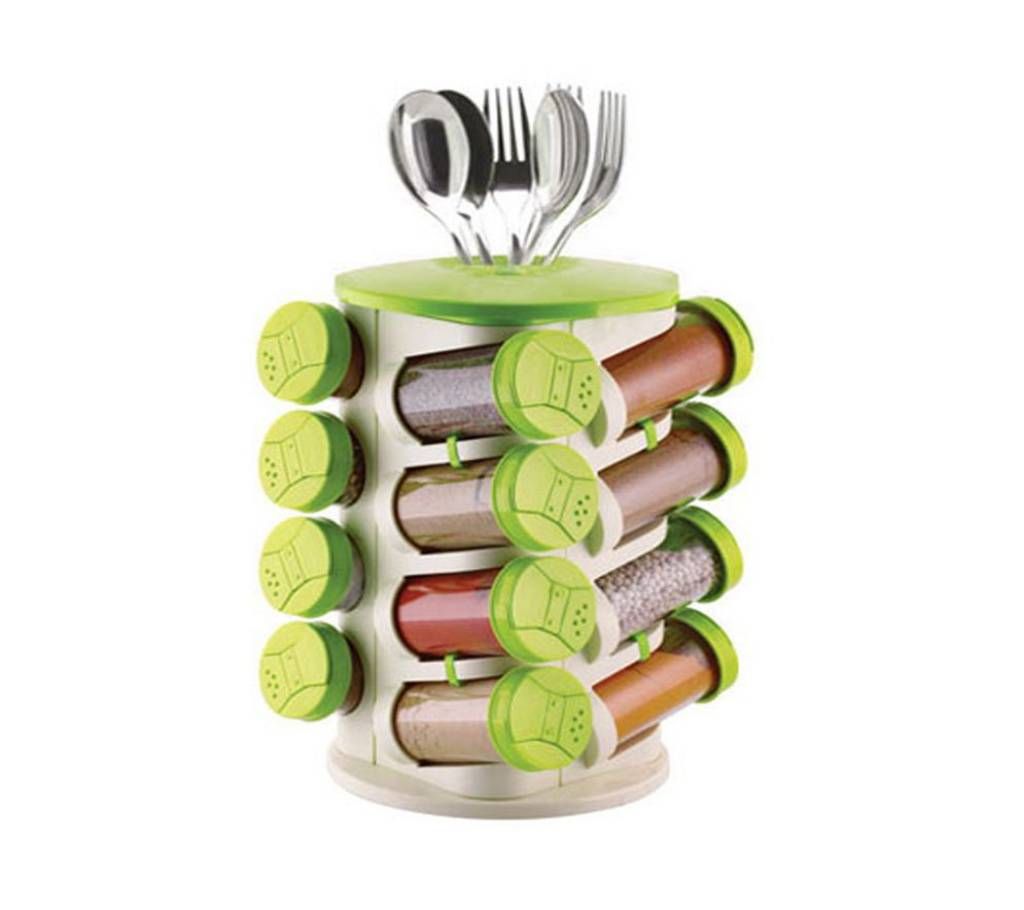 16 in 1 Rotating Spice Rack