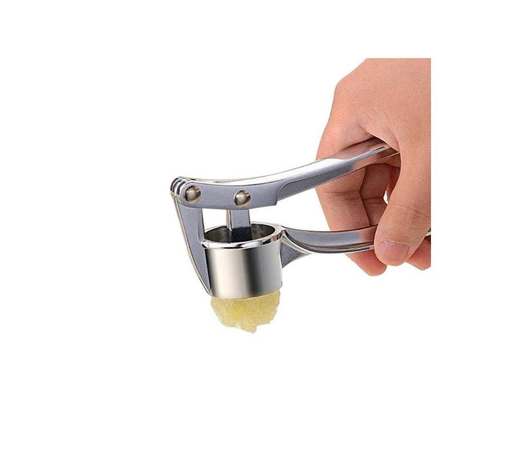 Pressure Garlic Masher - Silver