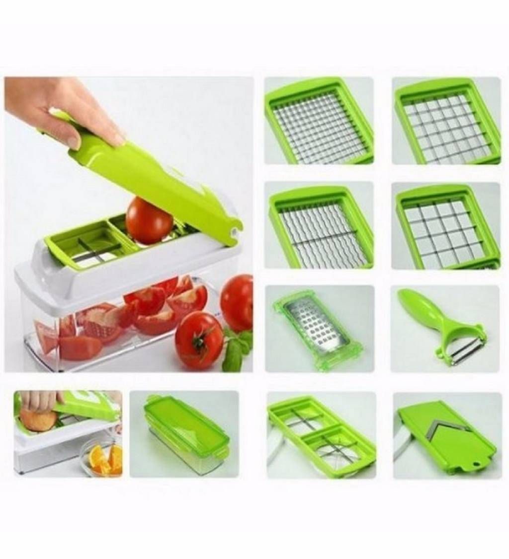 Nicer Dicer Plus Vegetable Cutter, Chopper, Peeler & Grater  