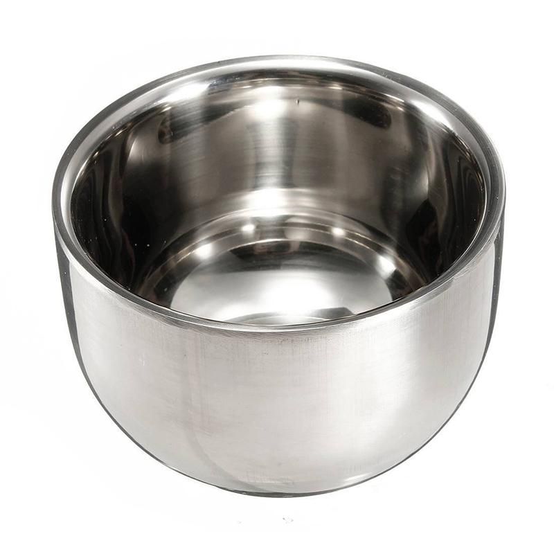 Stainless Steel Brush Shave Bowl Shave Razor